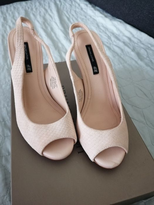 Sandałki skóra Next 37 nowe