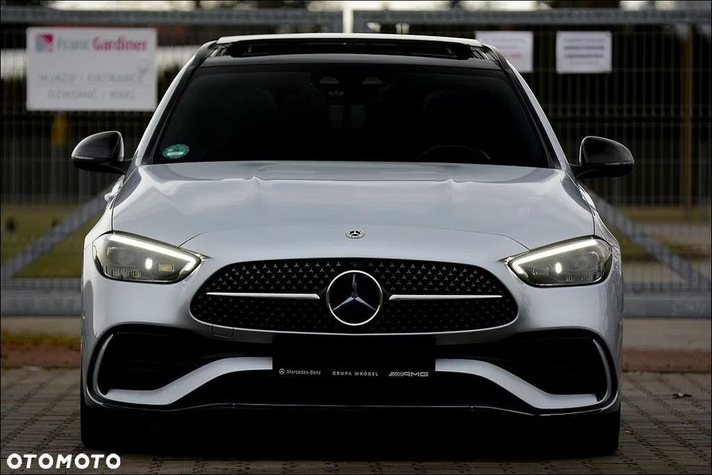 Mercedes-Benz Klasa C C220d T 200KM * AMG * Panorama * LASER * Kam360 * Head-UP * VOLL *