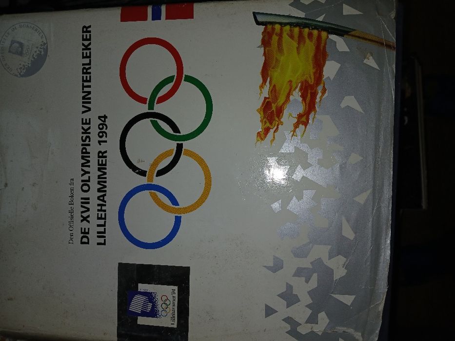 Książka z olimpiady w Niemczech z 1994 roku