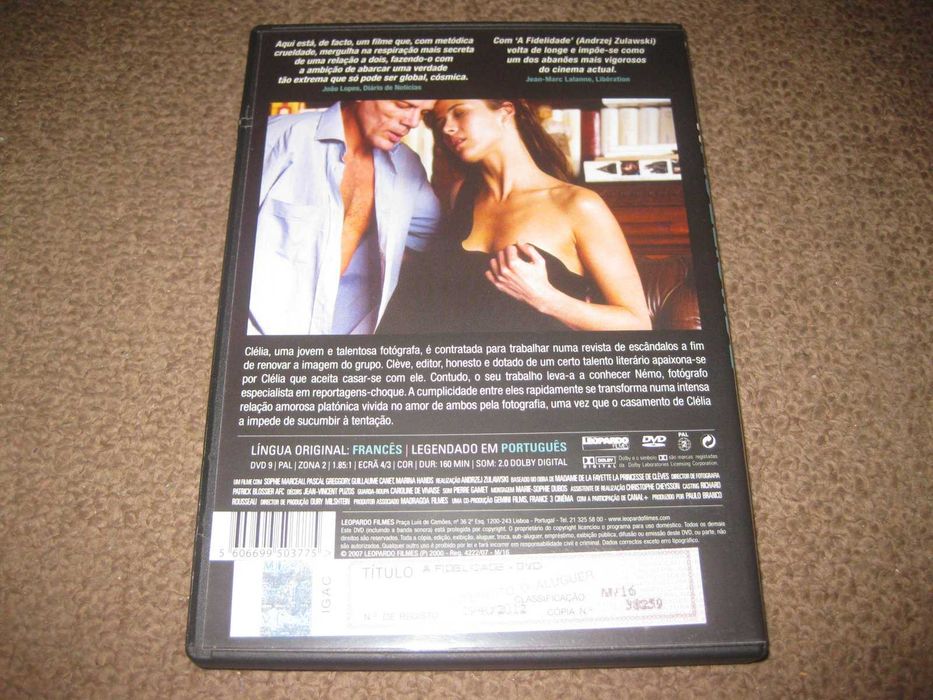 DVD "A Fidelidade" de Andrzej Zuawski