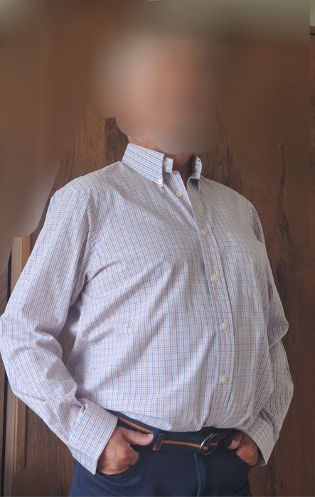 Męska koszula w krateczkę