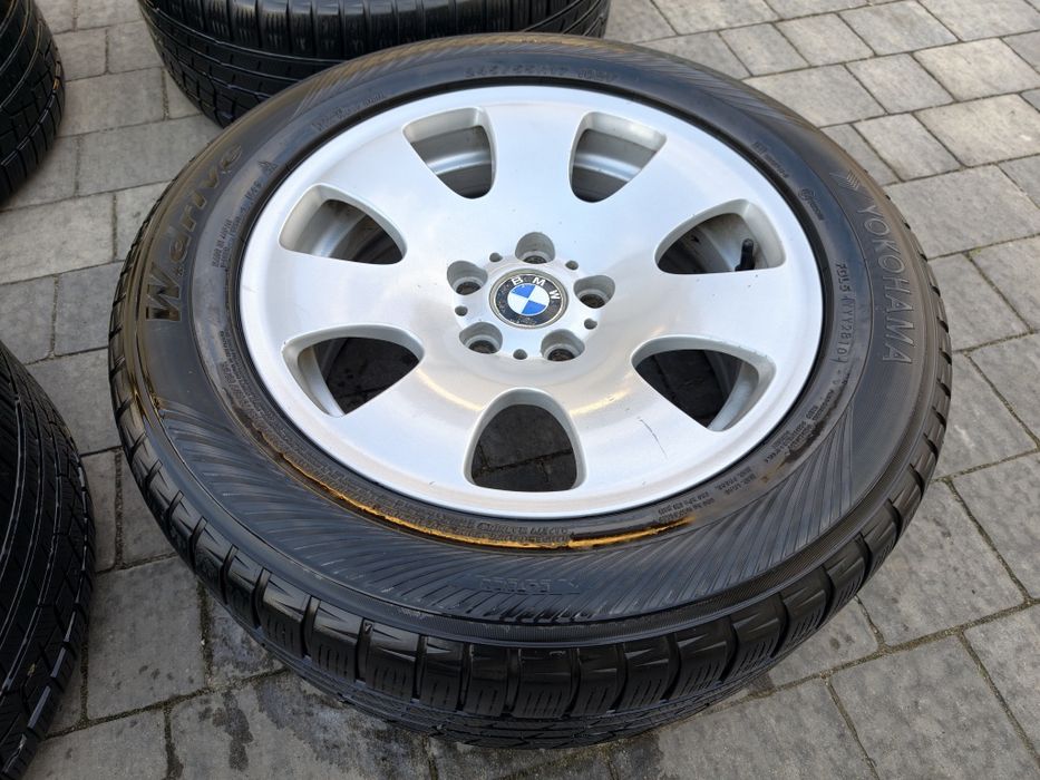 Alufelgi 5x112 17 calowe plus opony 245/55 Yokohama, Stan Db, Komplet