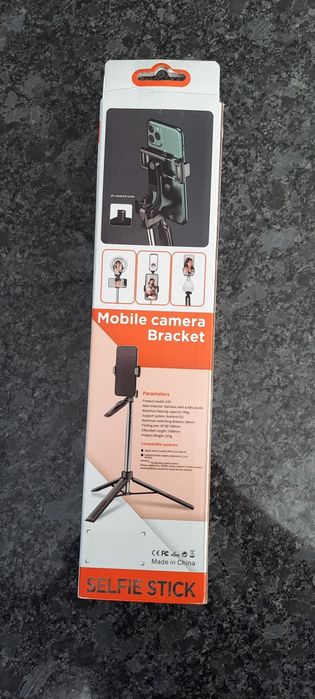 Tripod Statyw do telefonu z pilotem 2w1 Selfie Stick