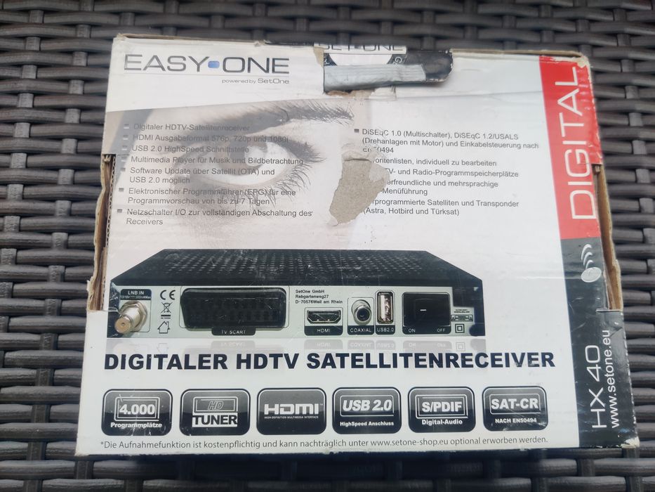 Dekoder satelitarny HD