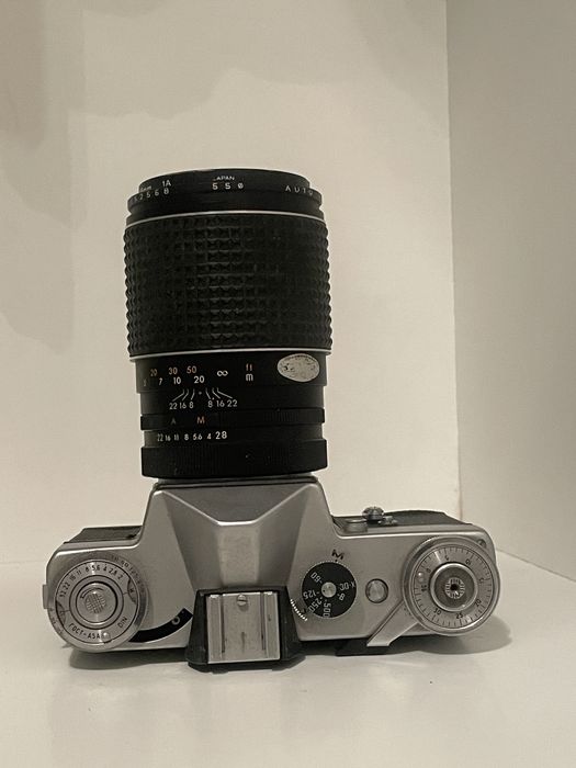 Zenit E com objetiva