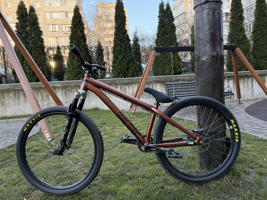 ЦІНА ДО 15.02 ns bikes decade v2 chocolate 26“ хардтейл трюковий BMX