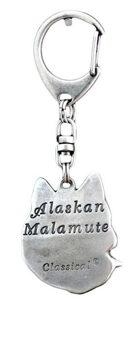 Alaskan Malamute brelok posrebrzany Art-Dog