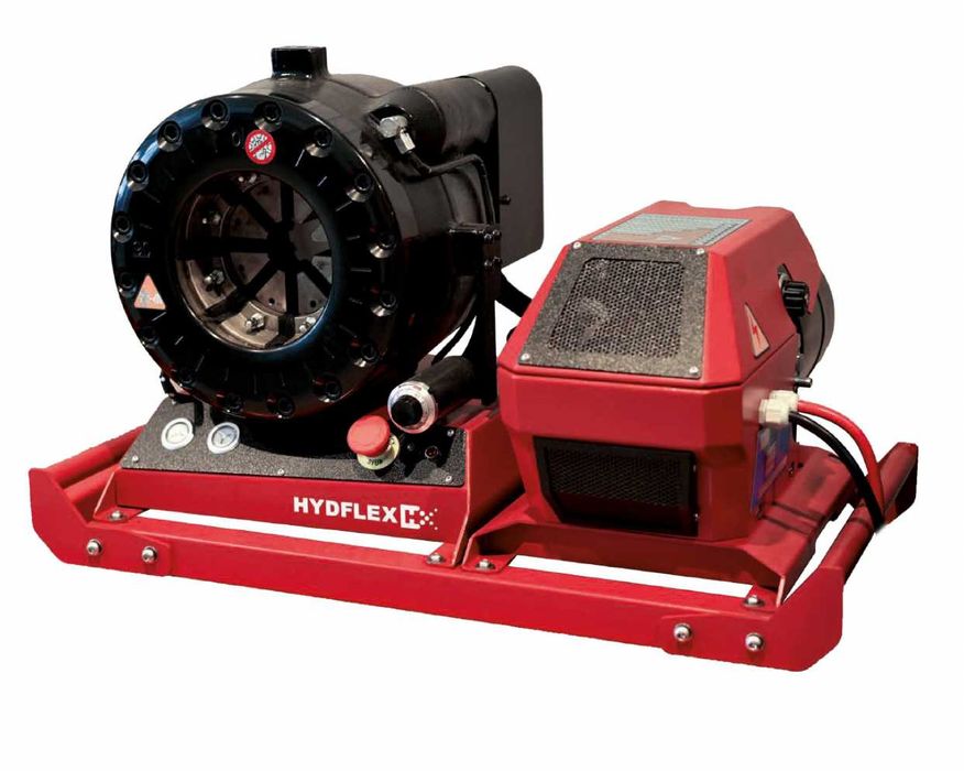 Zakuwarka mobilna NF50-AX 12V do mobilnego serwisu węży hydraulicznych