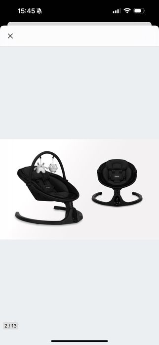 Leżaczek bujaczek firmy MoMi