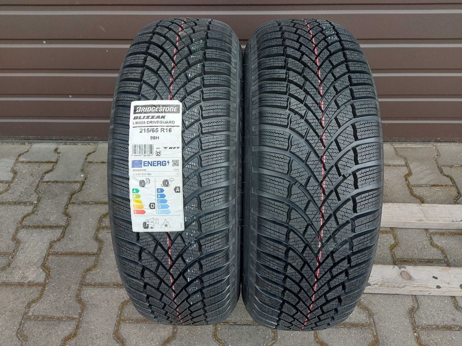 Nowe Opony Para 215.65R16 98H Bridgestone Blizzak LM005 RFT RUN-FLAT SUV / 4x4