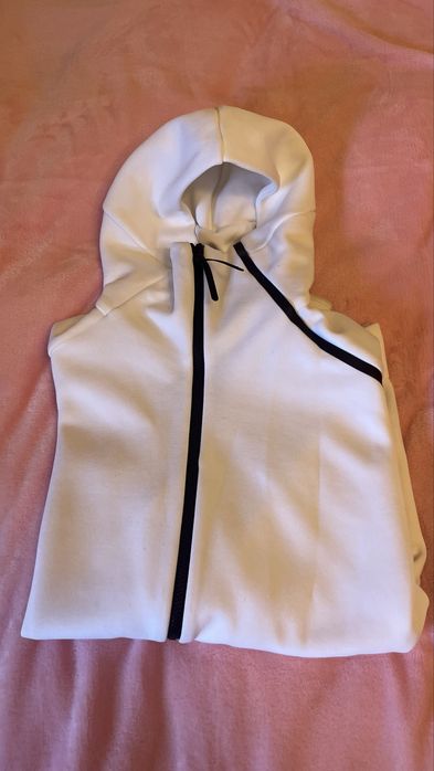 Casaco Branco Adidas Homem