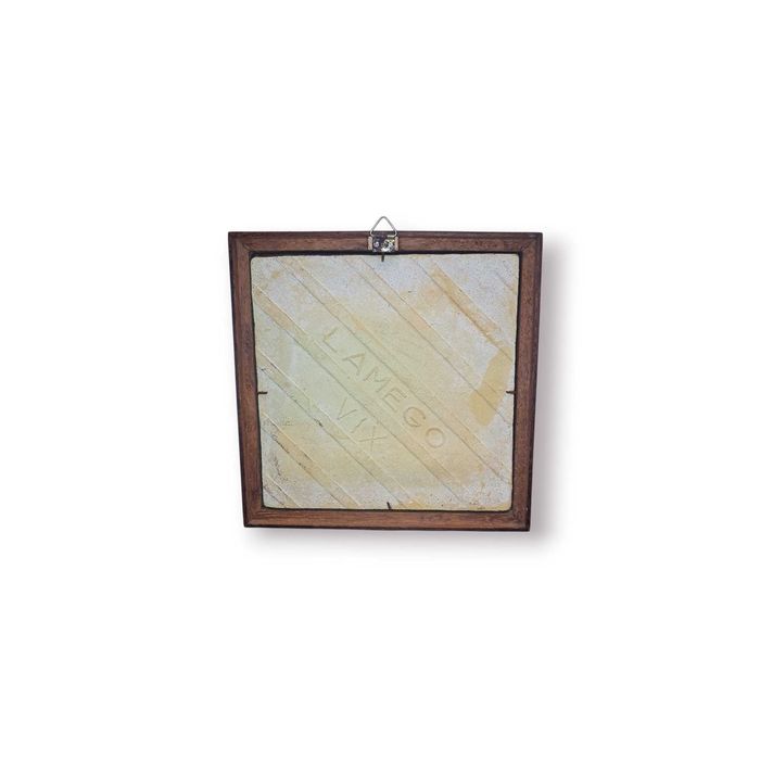 Azulejo Antigo Lamego Azul e Branco – Motivo Animal