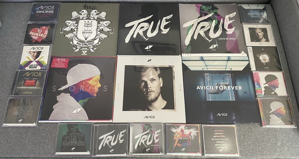 Avicii kolekcja płyt CD/winyl