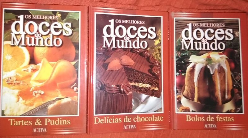 Livros de culinária diversos