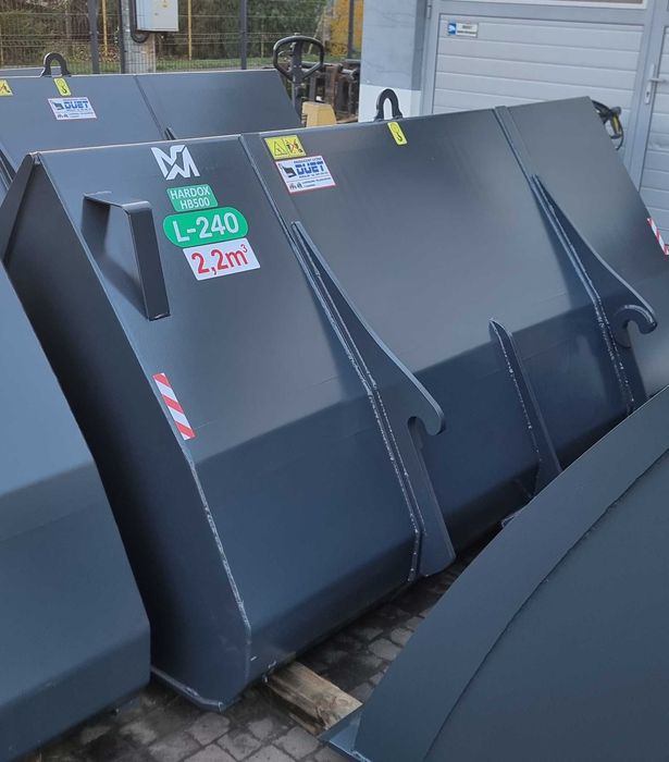 łyżka 2,2m3 objętościowa do zboża trociny PRODUCENT manitou jcb cat