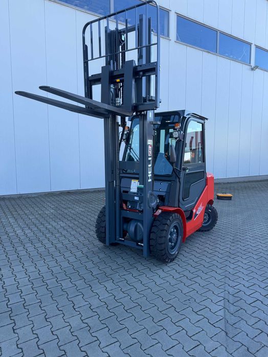 Wózek Widłowy Spalinowy Heli 3,5T Maszt 3,3M Silnik Kubota 2025-09