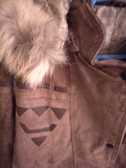 Casaco camurça senhora