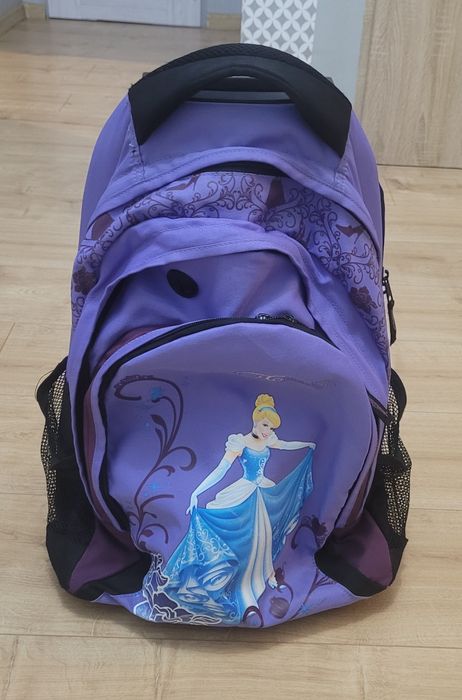 Plecak tornister na kółkach księżniczka Disney