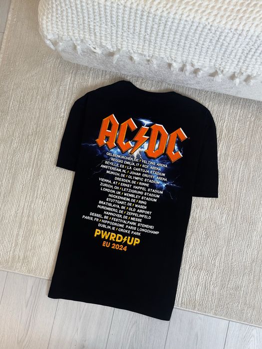 Футболка AC/DC Mrch Tour Rock Pwrd Up EU 2024