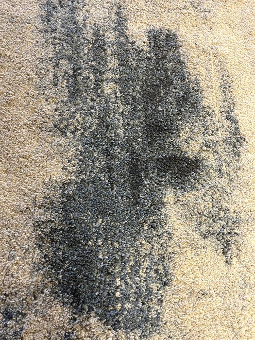 Tapete 200x290 bege e azul