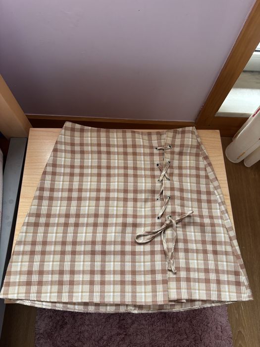 Saia axadrezada Primark