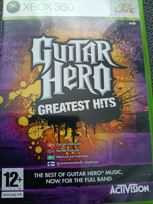 Gitara Xbox 360 plus gry