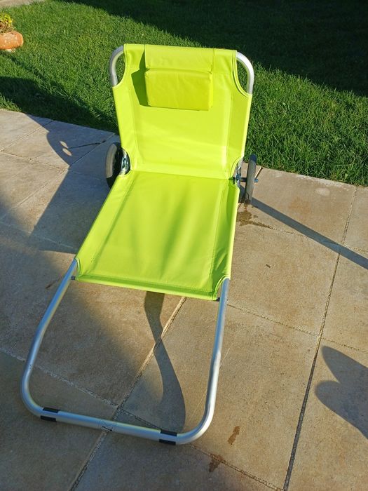 Cadeira de praia com rodas