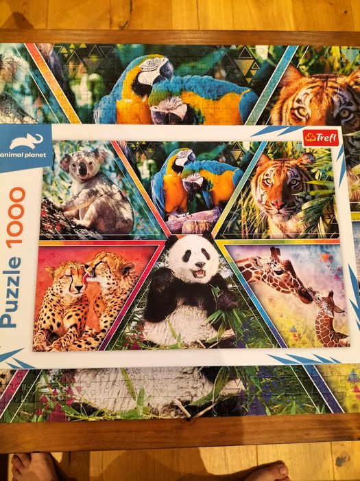 Puzzle trefl 1000 elementów zwierzęta