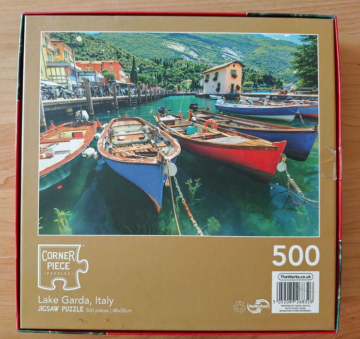 Puzzle Lake Garda Itay 500