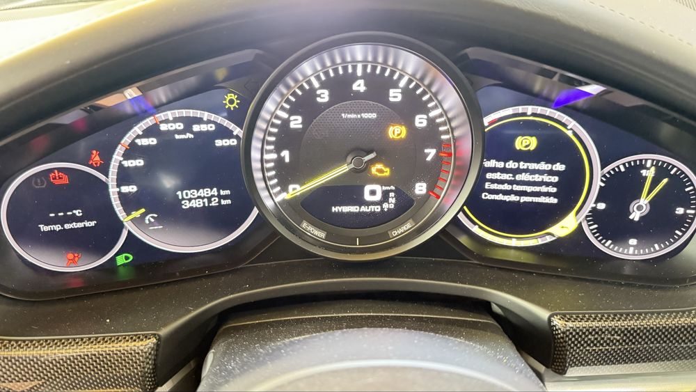 Porsche panamera 4 e hybrid Nacional a trabalhar e andar