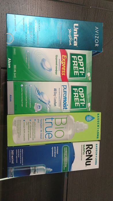 Розчини для контактних лінз Renu Biotrue Optifree