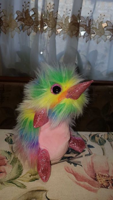 TY Beanie Boos глазастики, пучеглазики ехидна/утконос яркая PIPPA 15