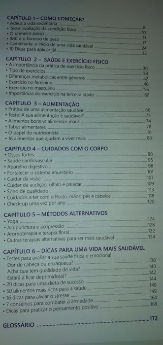 Livro "Fique em Forma!"