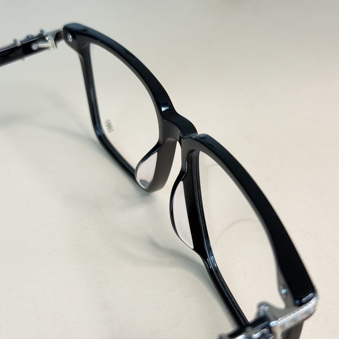 Okulary oprawki zerówki unisex nerdy czarne acetat tytan ETE