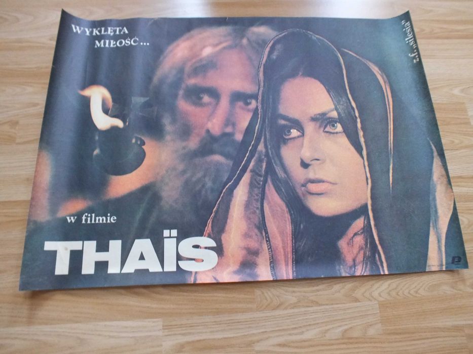Oryginalny Plakat filmowy -THAIS- Pierwodruk 1983. Rzadki egzemplarz