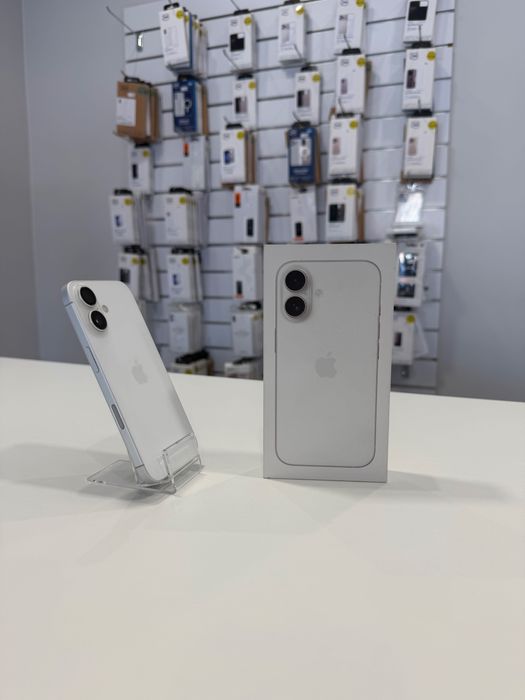 iPhone 16 • 128 GB • White • 92% bateria • GWARANCJA • biały • RATY !!!