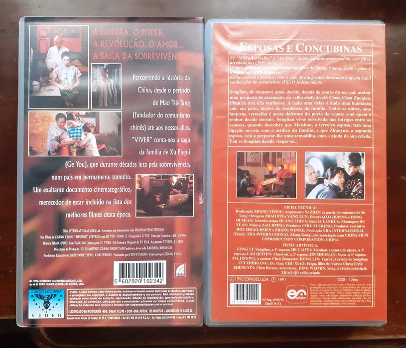 Zhang Yimou - 2 Filmes