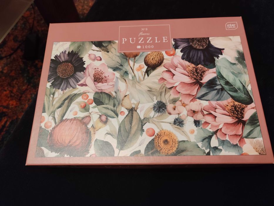 INTERDRUK Puzzle Kwiaty Flowers 1000 elementów Flowers No. 3