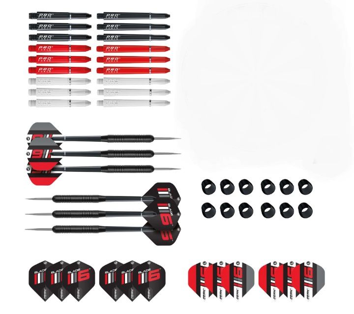 Winmau Lotki do darta  ( 6 sztuk ) + akcesoria