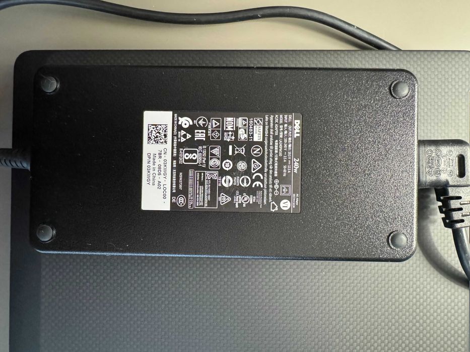 Laptop Dell Precision 7720 i7-7820HQ, mobilna stacja robocza