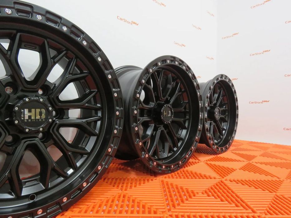 Jantes 4x4 HD Series 17 x 9 et 0 6x139.7 Look Beadlock