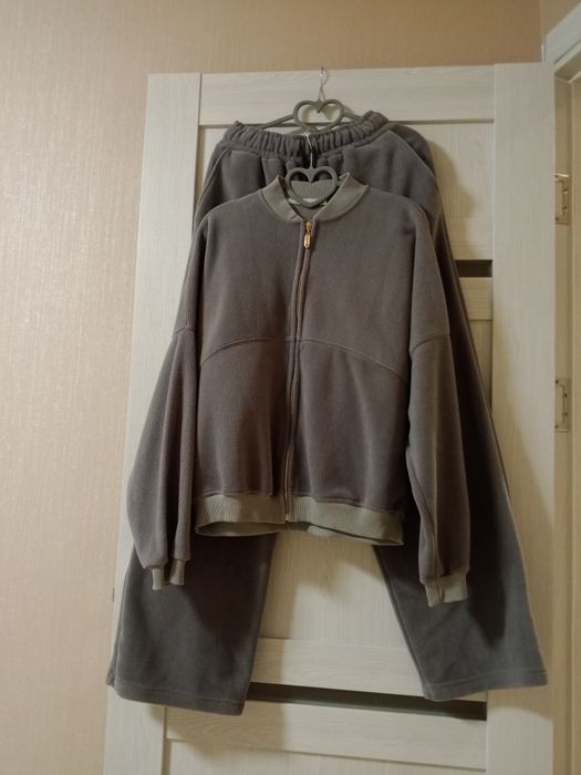 Костюм теплый  серый