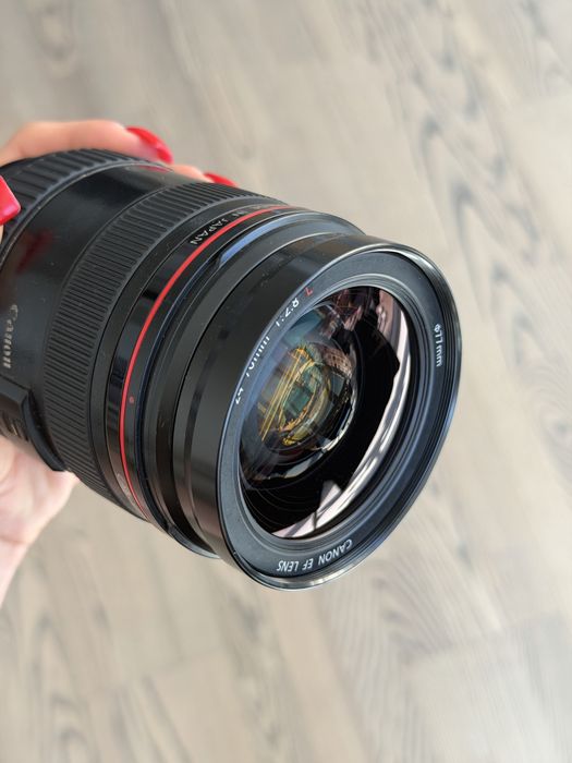 Обʼєктив canon ef 24-70mm 2.8L