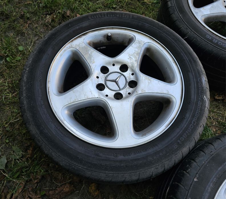 Koła felgi aluminiowe oryginał Mercedes 16" 5x112 7j et37