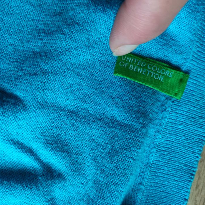 Sweter damski United Colors of Benetton L w serek