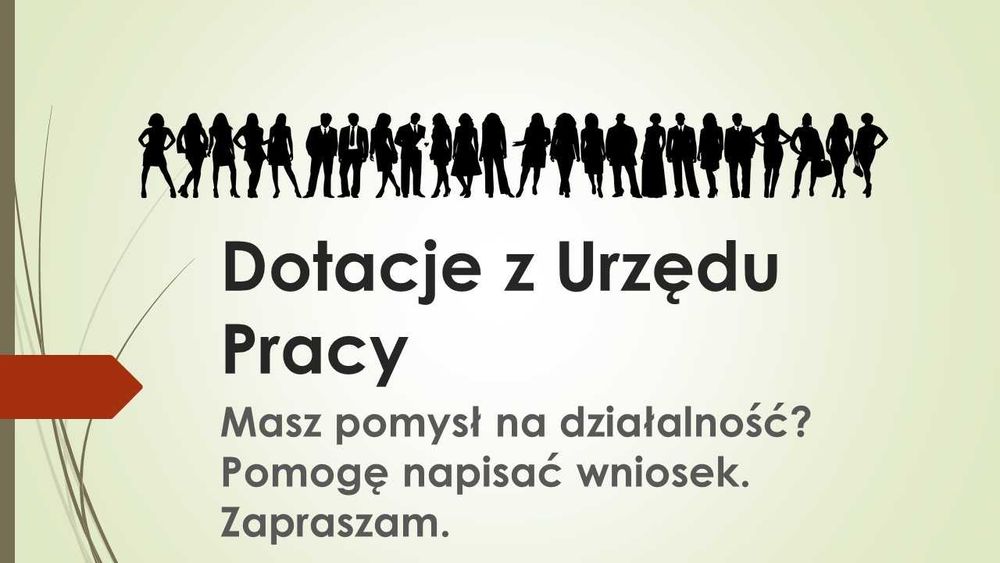 Wnioski, dotacje Urząd Pracy, Pożyczki na "Start", LGD, ARiMR.