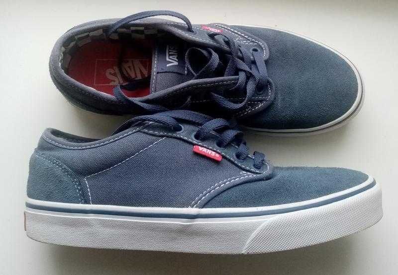 Низькі замшеві кеди vans. оригінал.