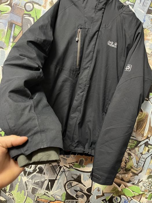 куртка пуховик jack wolfskin