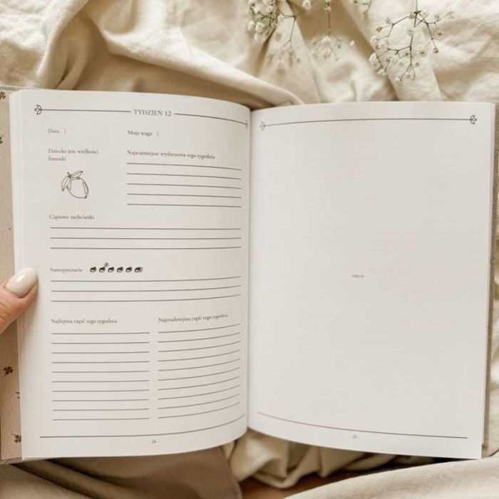 Pamiętnik ciąży oh mama Grey Twilight - Mommy planner