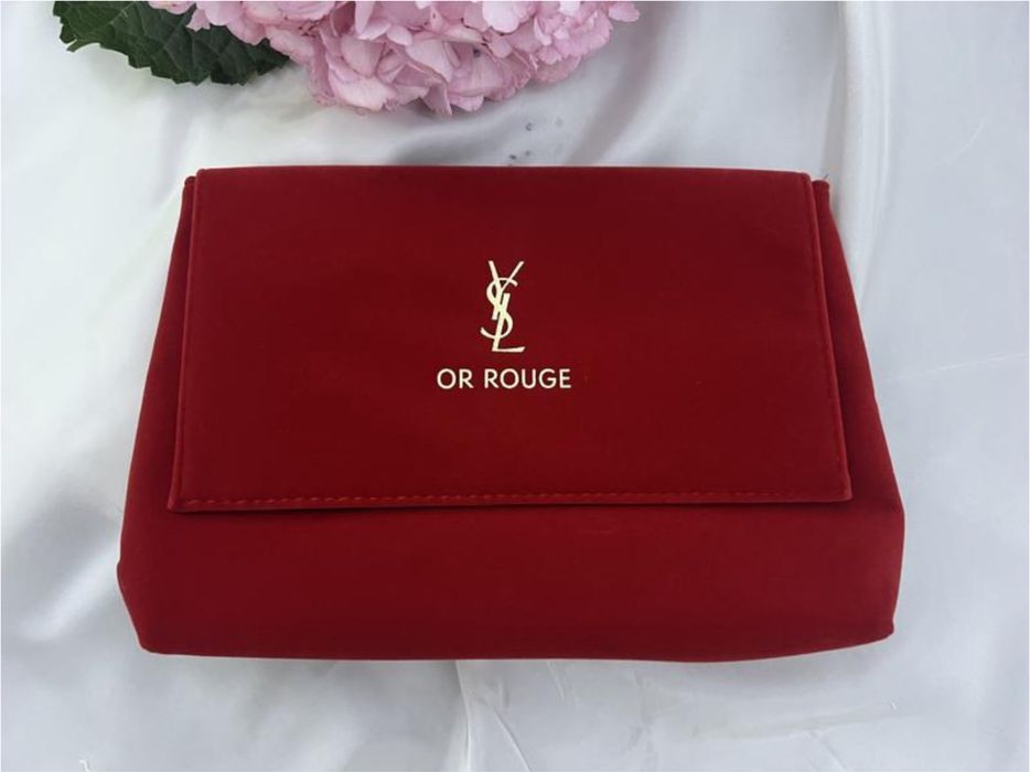 Оксамитова косметичка ysl